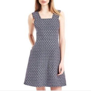 Gap 100% Linen Fit and Flare Dress